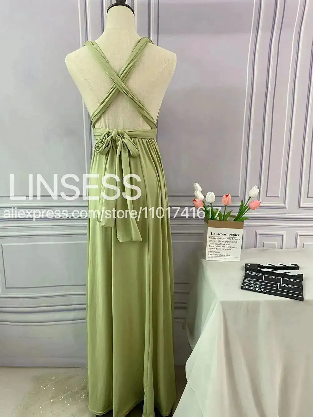 Multiway Maxi Dress Bridesmaid Dress Infinity Cocktail Dress Floor Length Bridesmaid Dress Maxi Dress for Bridesmaid Gifts by Dropshipman