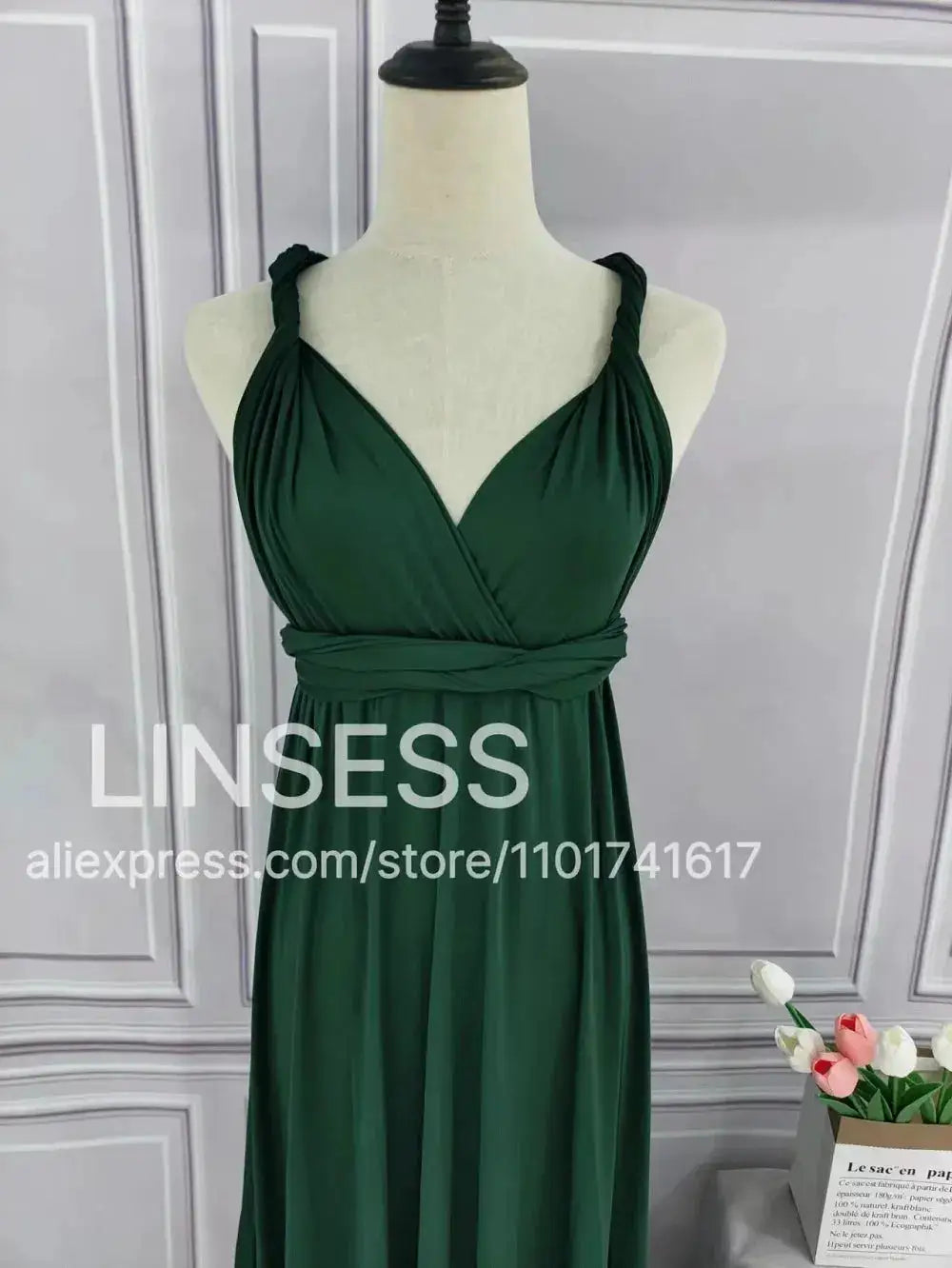 Multiway Maxi Dress Bridesmaid Dress Infinity Cocktail Dress Floor Length Bridesmaid Dress Maxi Dress for Bridesmaid Gifts by Dropshipman