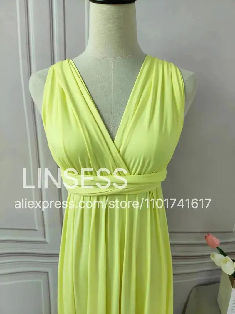 Multiway Maxi Dress Bridesmaid Dress Infinity Cocktail Dress Floor Length Bridesmaid Dress Maxi Dress for Bridesmaid Gifts by Dropshipman