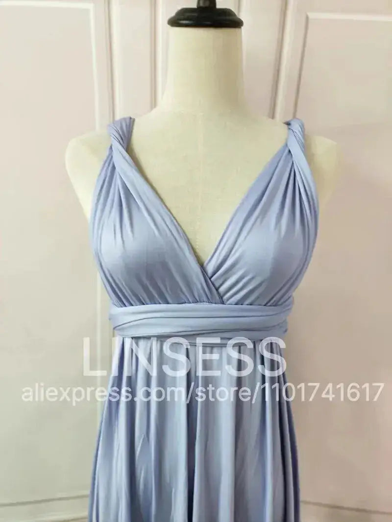 Multiway Maxi Dress Bridesmaid Dress Infinity Cocktail Dress Floor Length Bridesmaid Dress Maxi Dress for Bridesmaid Gifts by Dropshipman
