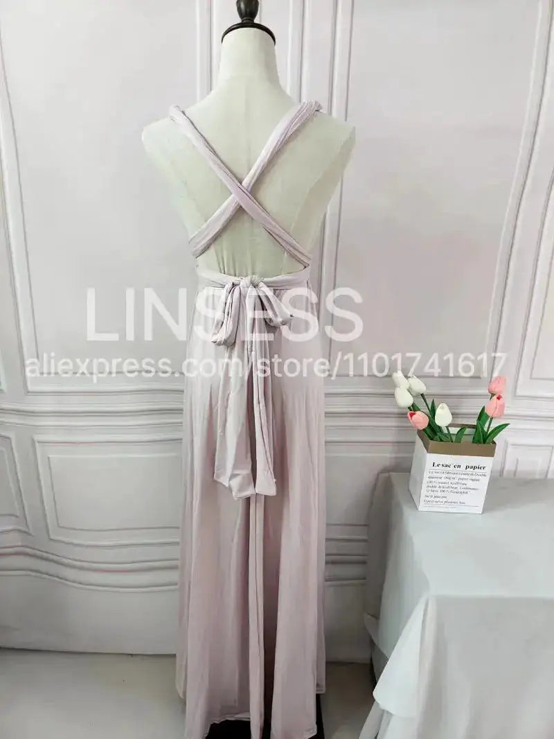 Multiway Maxi Dress Bridesmaid Dress Infinity Cocktail Dress Floor Length Bridesmaid Dress Maxi Dress for Bridesmaid Gifts by Dropshipman