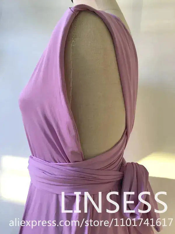 Multiway Maxi Dress Bridesmaid Dress Infinity Cocktail Dress Floor Length Bridesmaid Dress Maxi Dress for Bridesmaid Gifts by Dropshipman
