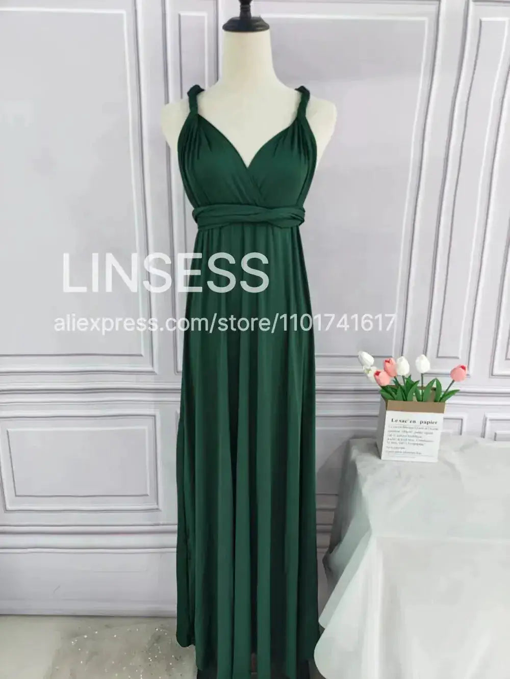 Multiway Maxi Dress Bridesmaid Dress Infinity Cocktail Dress Floor Length Bridesmaid Dress Maxi Dress for Bridesmaid Gifts by Dropshipman
