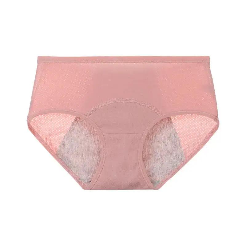 Mid-waist cotton underwear women&