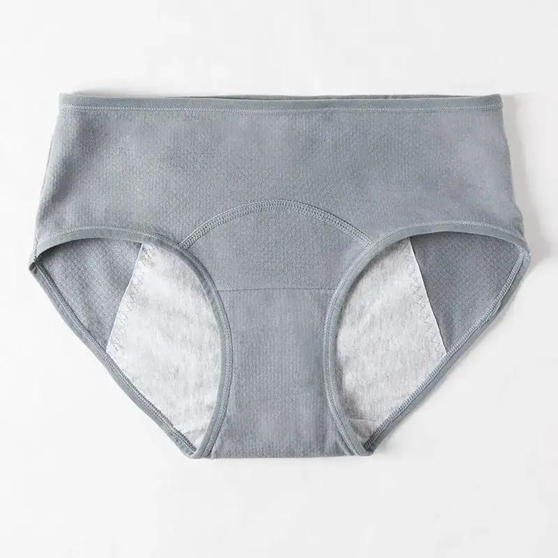 Mid-waist cotton underwear women&