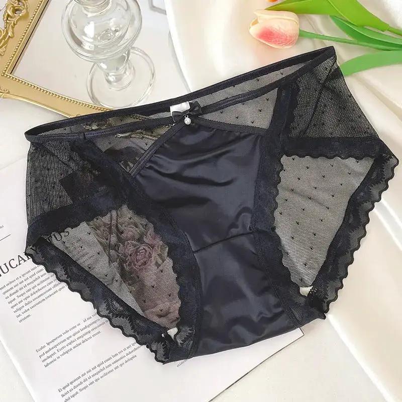 Sexy lace mid-waist women&