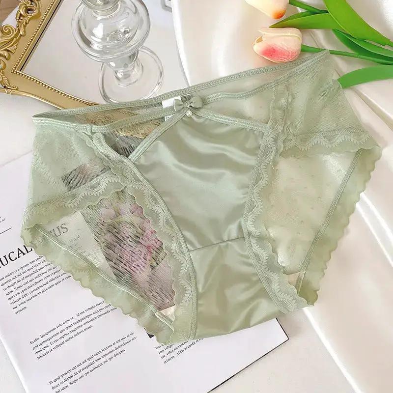 Sexy lace mid-waist women&