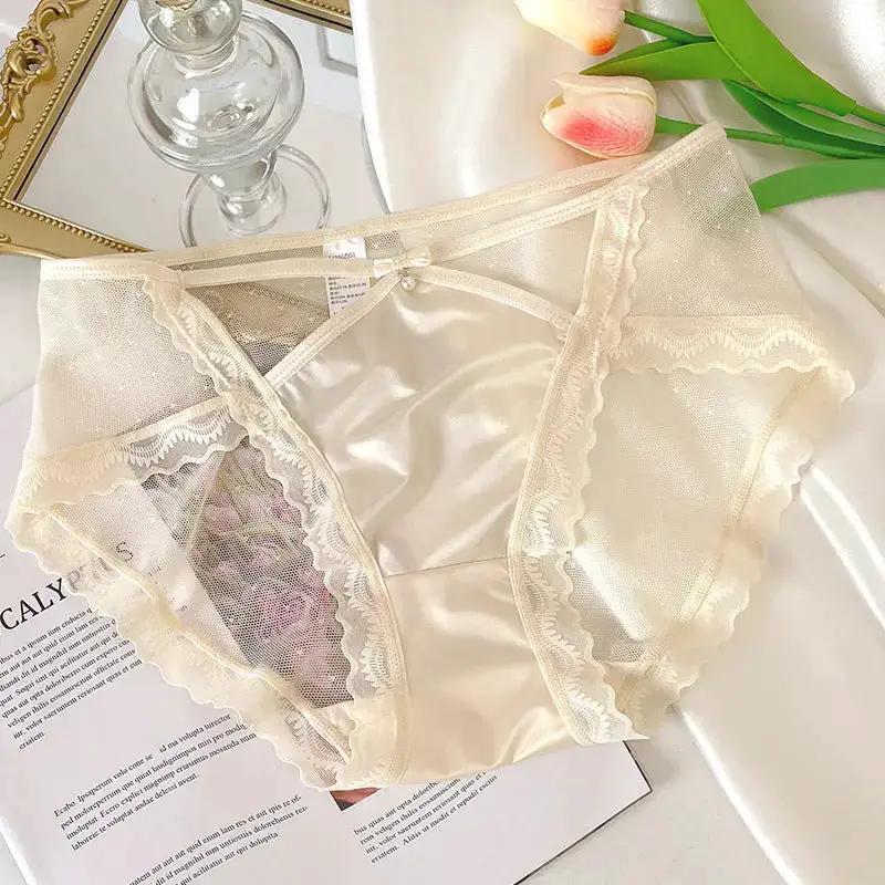 Sexy lace mid-waist women&