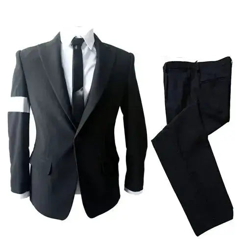 Role-player Tribute Michael Jackson Black Dangerous Suit Outfit Impersonator by Dropshipman