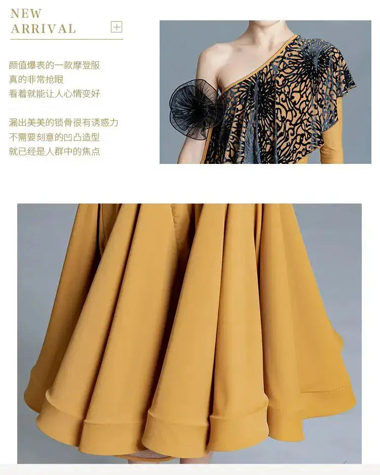 customized modern dance dress for performances children&