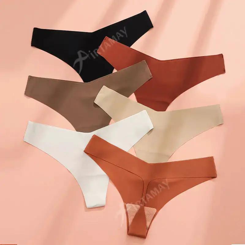 Sports Yoga Female Sexy Style Ice Silk Underwear Women&