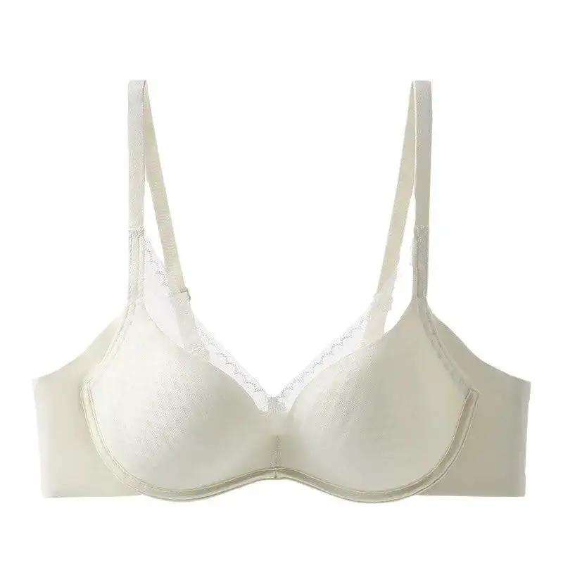 Underwear for Plus-Size Women with Large Busts, Minimizing Seamless Push-Up Thin Summer Sexy Ladies&