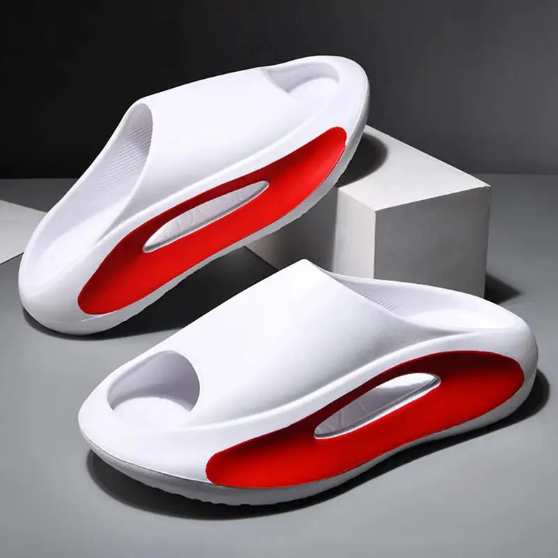 Summer Thick Sole Slippers Men Women EVA Soft Bottom Indoor Home Slides Sandals Light Beach Shoes Male Slippers Flip Flops by Dropshipman