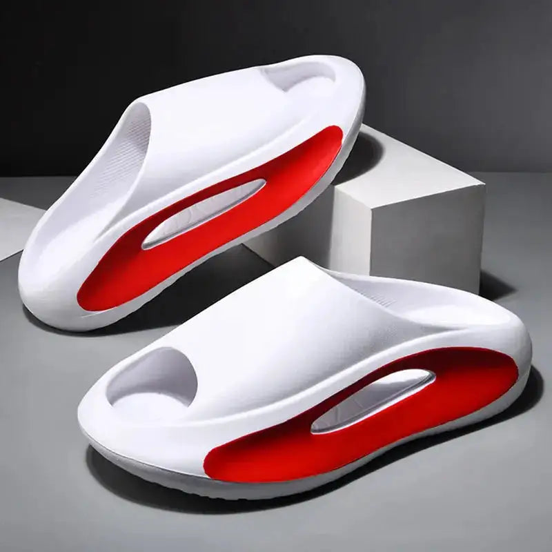 Summer Thick Sole Slippers Men Women EVA Soft Bottom Indoor Home Slides Sandals Light Beach Shoes Male Slippers Flip Flops by Dropshipman