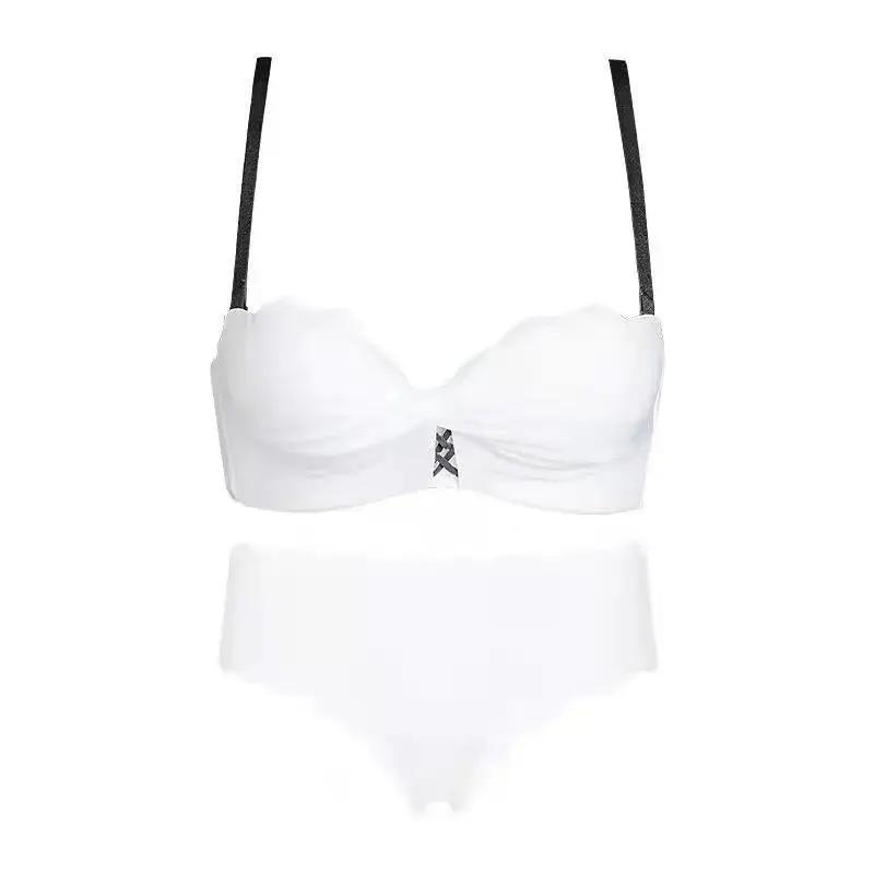 Jasmine Minor Japanese Style Seamless Comfortable Small Chest Gathered Underwear Women&