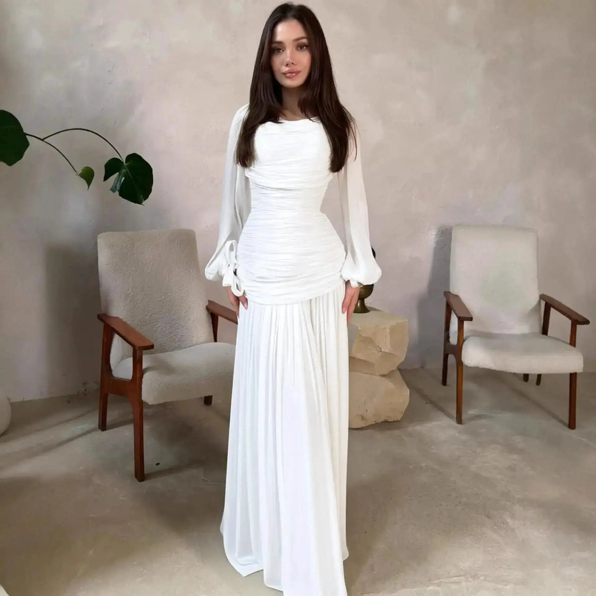 Dress Women Eid Muslim Abaya Party Dresses Jalabiya Folds Abayas Ramadan Vestidos Morocco Maxi Gown Dubai Kaftan Arab Long Robe by Dropshipman