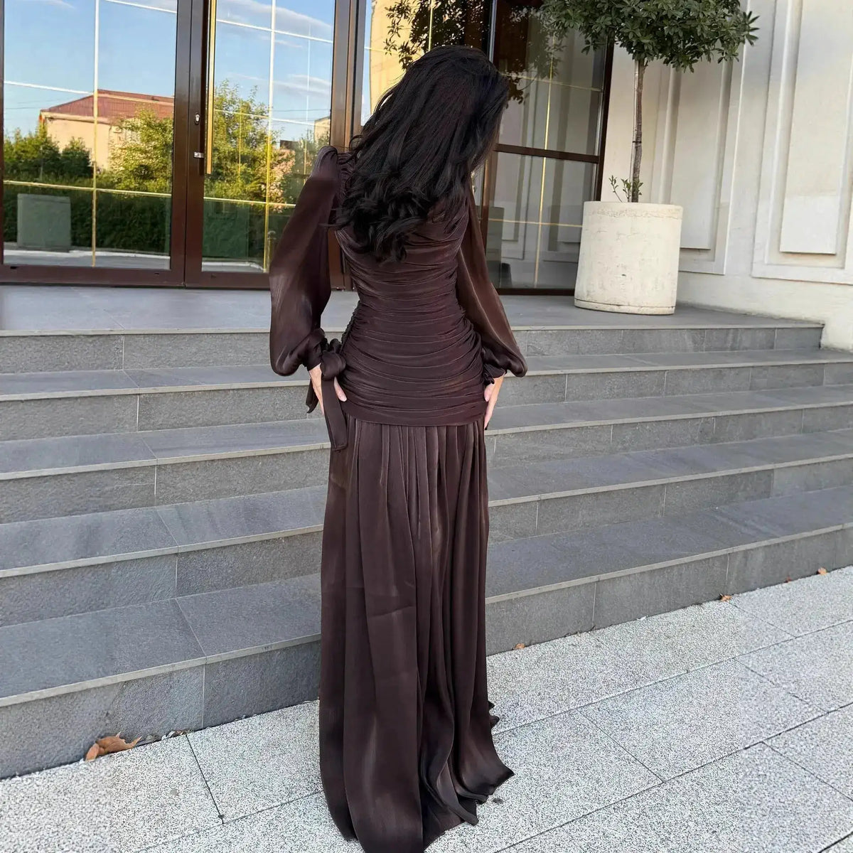 Dress Women Eid Muslim Abaya Party Dresses Jalabiya Folds Abayas Ramadan Vestidos Morocco Maxi Gown Dubai Kaftan Arab Long Robe by Dropshipman