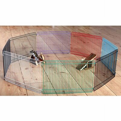 Trixie Hamster Playpen with 8 Metal Panels 86cm Diameter
