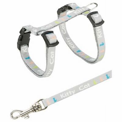 Trixie Kitten Harness and Leash Set Snap & Easy 8mm