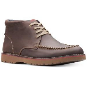 Stylish footwear collection featuring a brown leather lace-up boot for casual or smart-casual wear.