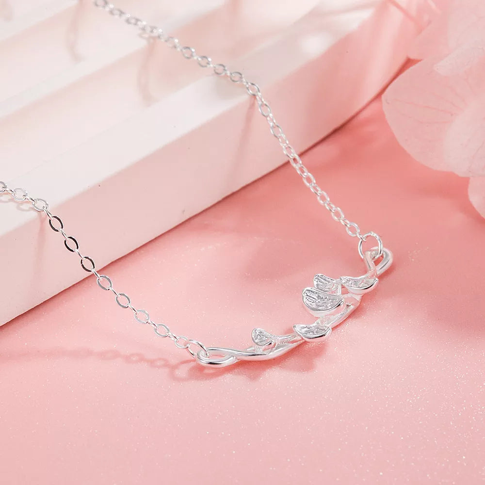 Charming silver necklace featured in the Best Sellers collection, showcasing best selling fashion and beauty products.
