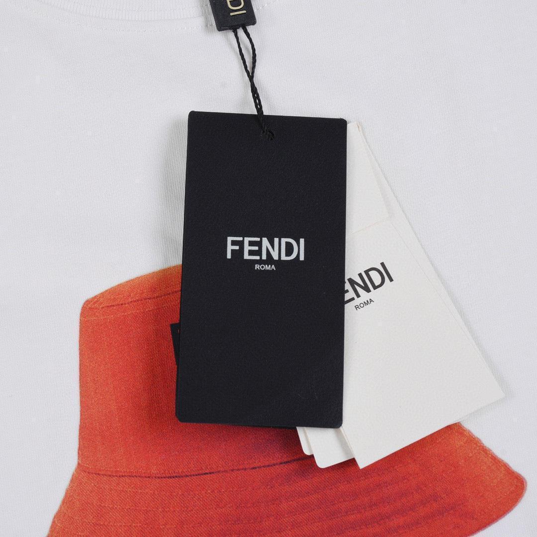 Fendi T-Shirt without Collar &