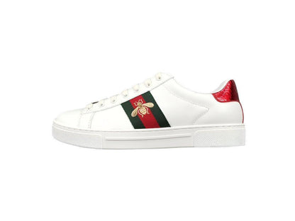 Gucci Ace GG Supreme Sneakers with Embroidered Bee