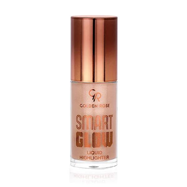 Golden Rose Smart Glow Liquid Highlighter: Achieve Dewy, Radiant, and Hydrated Skin with Coconut Oil &amp; Vitamin E