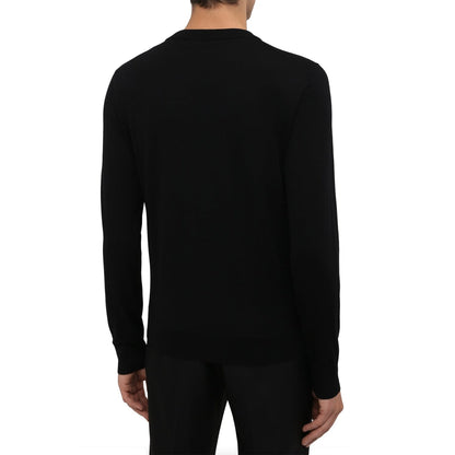Dolce &amp; Gabbana Logo Embroidered Wool Sweater