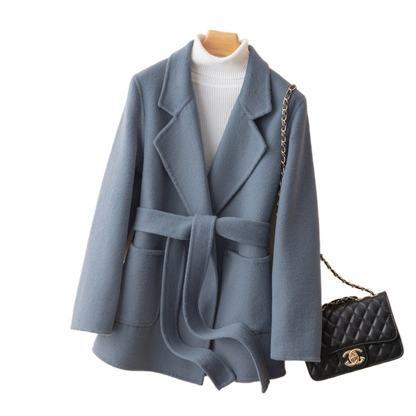 Winter and autumn cashmere coat and woolen jacket