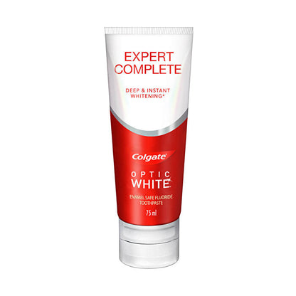 Colgate Optic White Expert Complete Whitening Toothpaste 75ml | Deep Whitening
