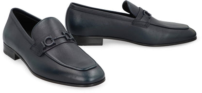Ferragamo Leather Moccasins for Men