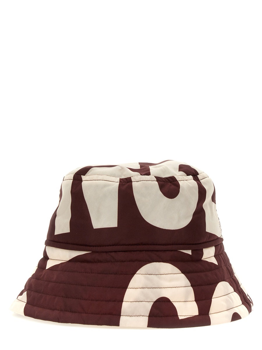 DRIES VAN NOTEN All-Over Logo Bucket Hat for Men