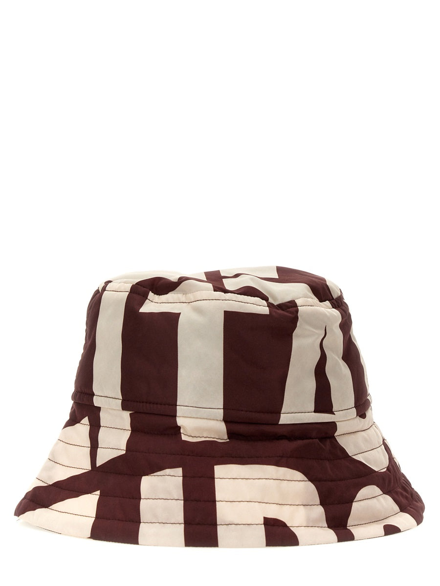 DRIES VAN NOTEN All-Over Logo Bucket Hat for Men