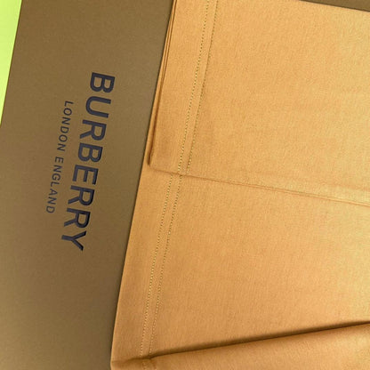 Burberry Luxury T-Shirt Without Collar Brown - Premium Cotton Comfort