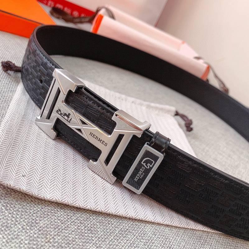 Hermes Men Buckle Belt &