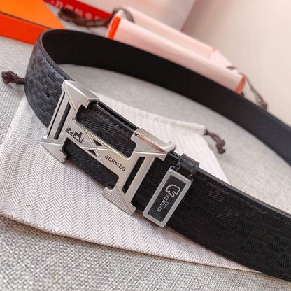 Hermes Men Buckle Belt &