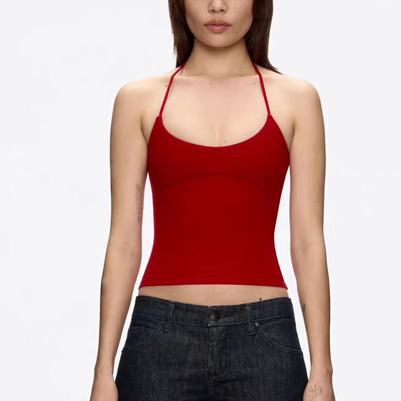 Exercise and fitness dance training top