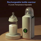 Portable Wireless Baby Bottle Warmer SHOPEZRA L.L.C.