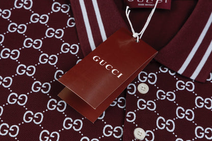 Gucci Collar T-Shirt - Premium Cotton Men&