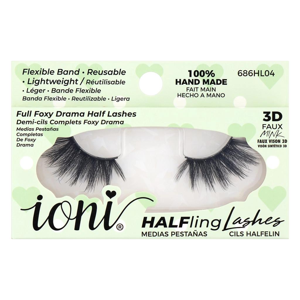 Ioni Long &amp; Extra Voluminous False Eyelashes for Dramatic Volume