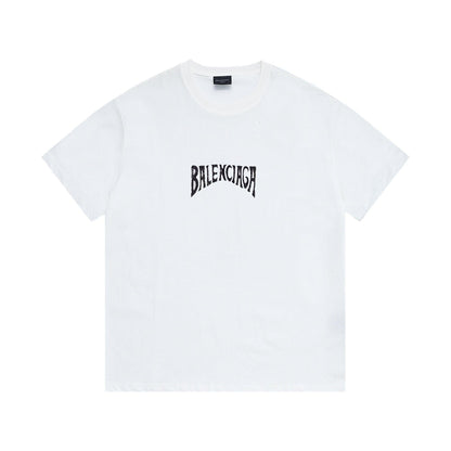 Balenciaga White T-Shirt Without Collar