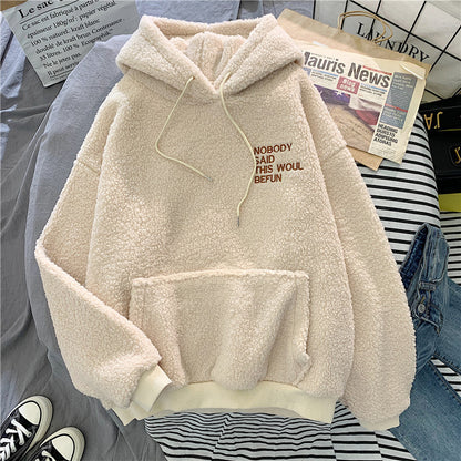 Womens Fleece Hooded Sweatshirt