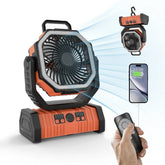 Outdoor Household Power Bank LED Light Camping Fan SHOPEZRA L.L.C.