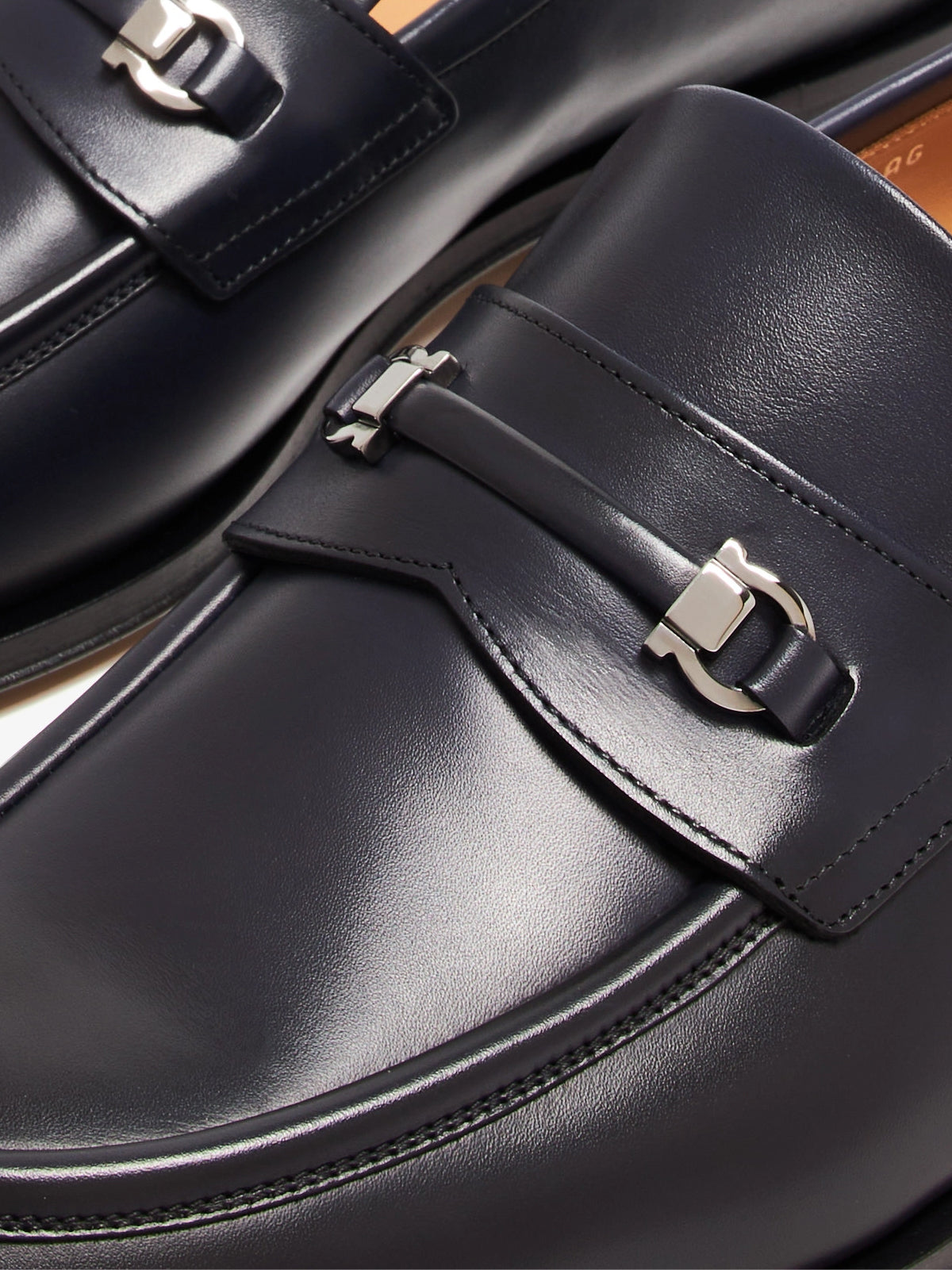 Ferragamo Gancini Hook Loafers for Men