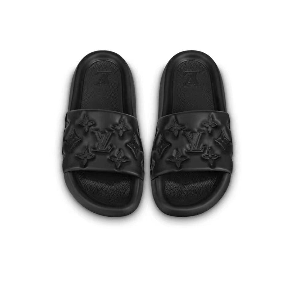 LOUIS VUITTON Waterfront Slide Slippers Men&