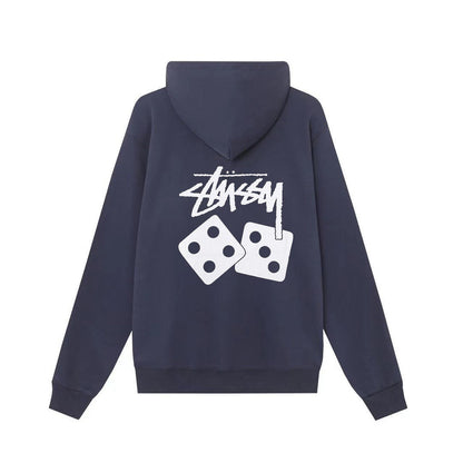 Stussy Dice Hoodie in Blue