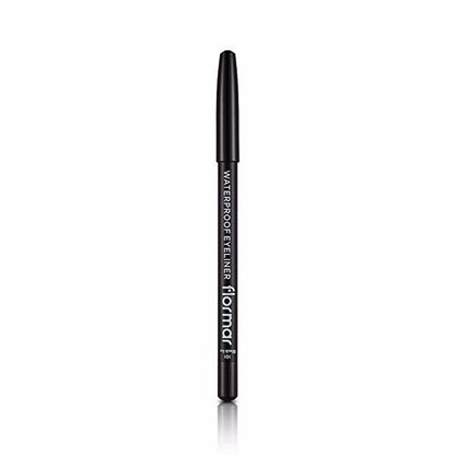 Flormar Waterproof Matte Eyeliner 101 Black Ice - Intense Pigment