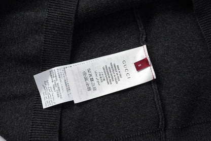 Gucci Black Cotton Crew Neck T-Shirt - Luxury Casual Staple