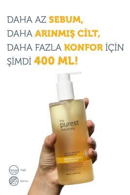 The Purest Solutions Salicylic Acid Cleansing Gel for Oily Skin - 400ml Acne Treatment &amp; Purifying Cleanser